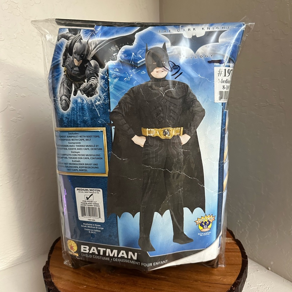 🎃Batman The Dark Knight Trilogy Kids Superhero/Halloween Costume by Rubie's